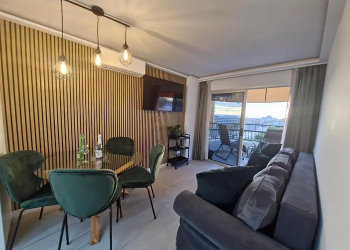 Torres Del Sol 9th Floor Teide And Atlantic View - Americas Apartament